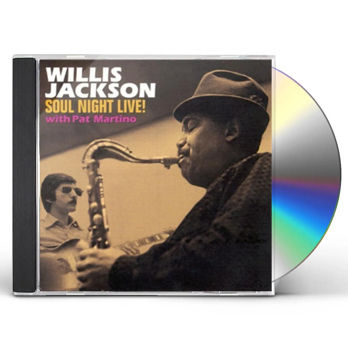 Willis Jackson SOUL NIGHT LIVE WITH PAT MARTINO CD
