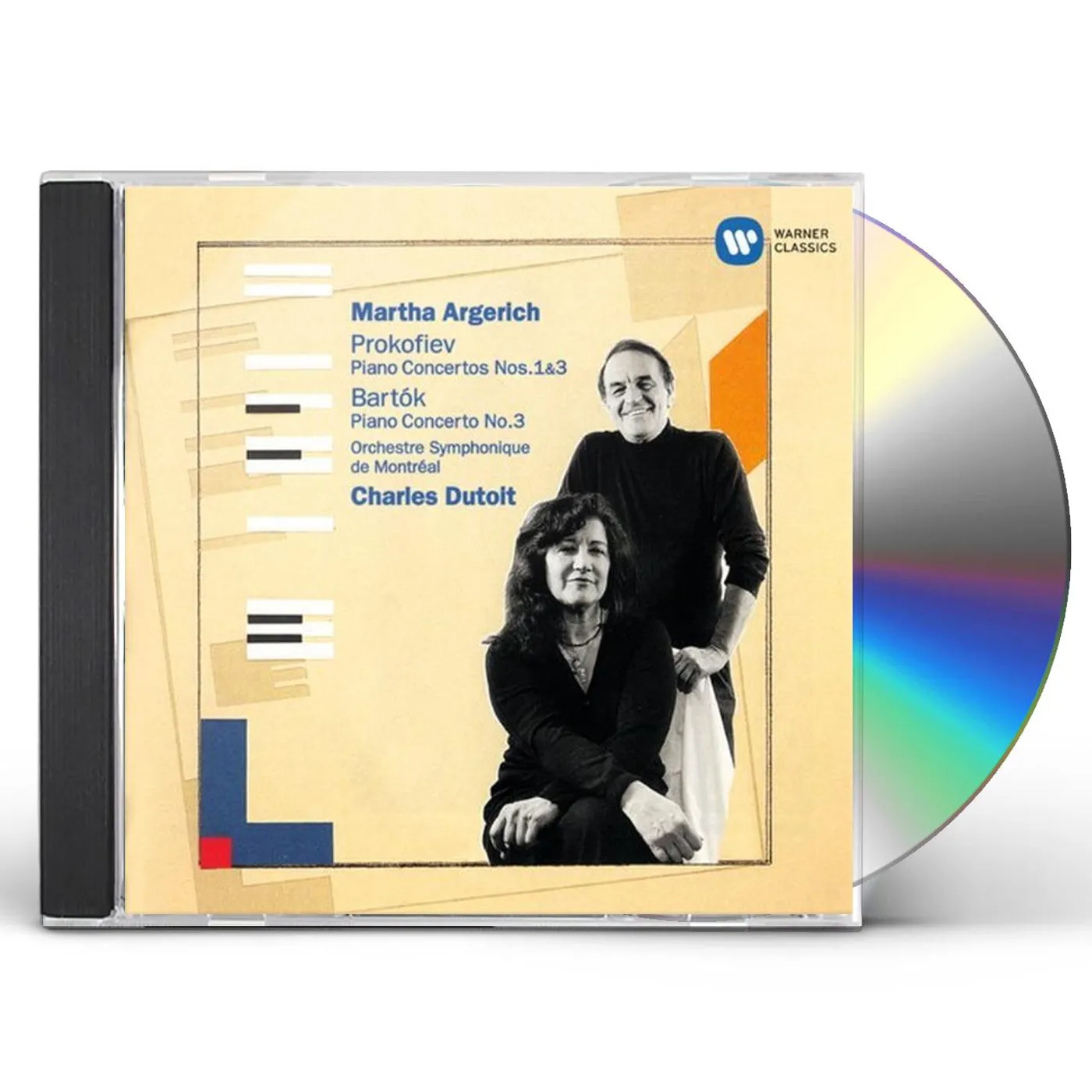 Martha Argerich PROKOFIEV & BARTOK: PIANO CONCERTOS CD