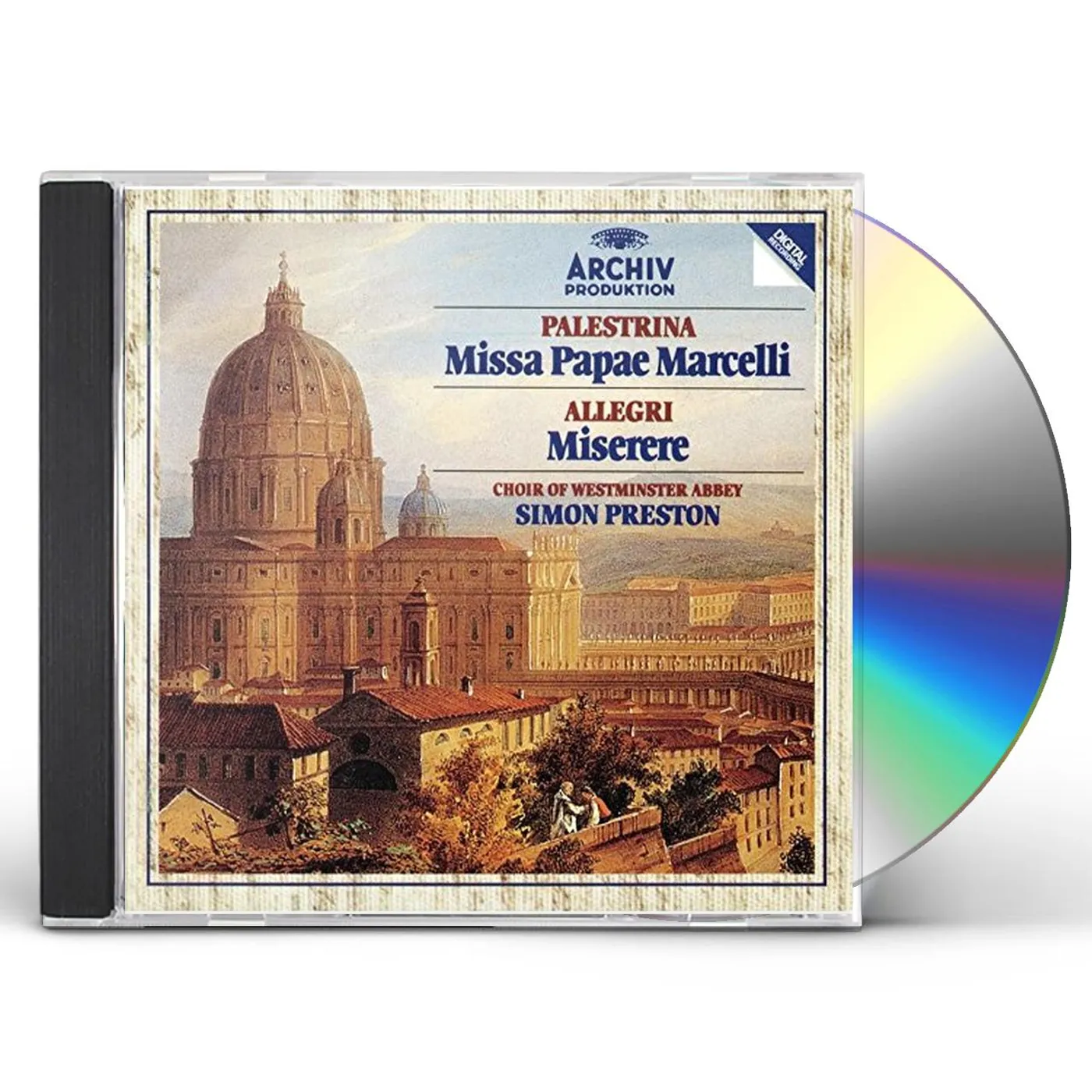 Simon Preston PALESTRINA: MISSA PAPAE MARCELLI / ALLEGRI: MISERERE CD