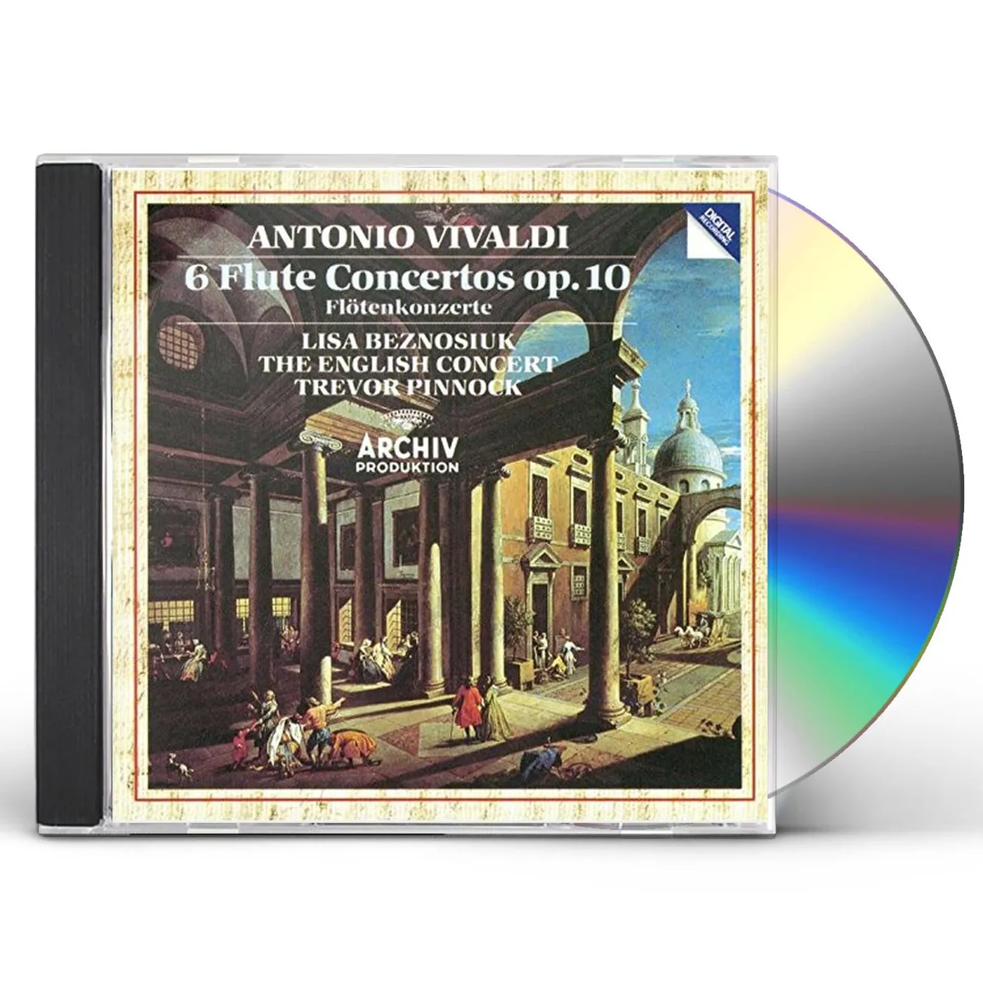 Lisa Beznosiuk VIVALDI: FLUTE CONCERTOS OP 10 CD