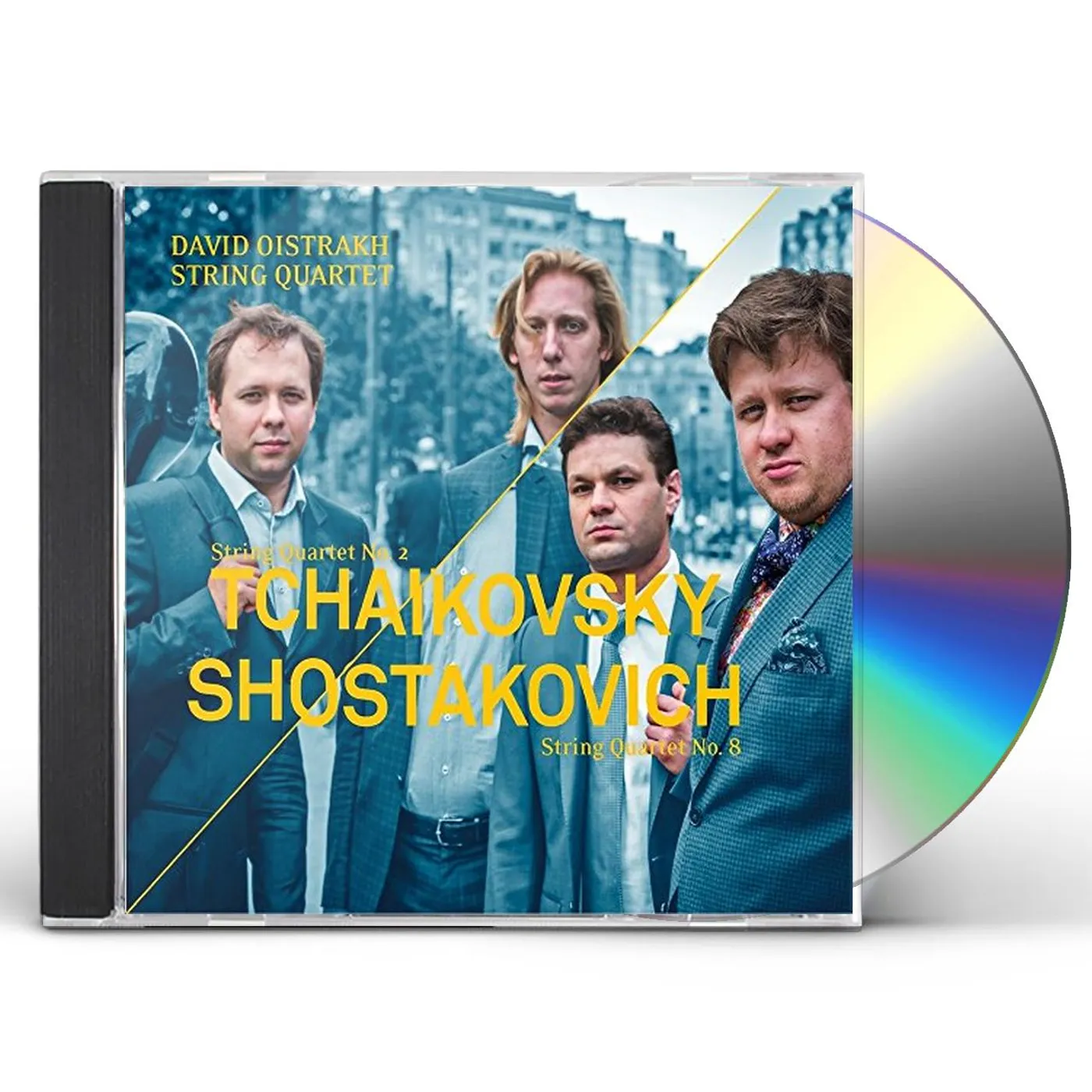 Pyotr Ilyich Tchaikovsky   STRING QUARTETS NOS 1-4 CD