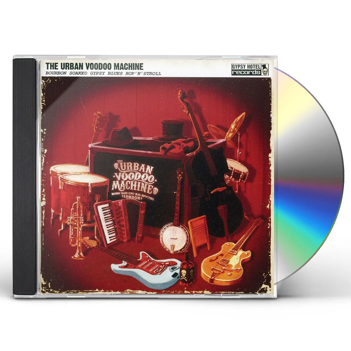 The Urban Voodoo Machine BOURBON SOAKED GYPSY BLUES BOP N' STROLL CD
