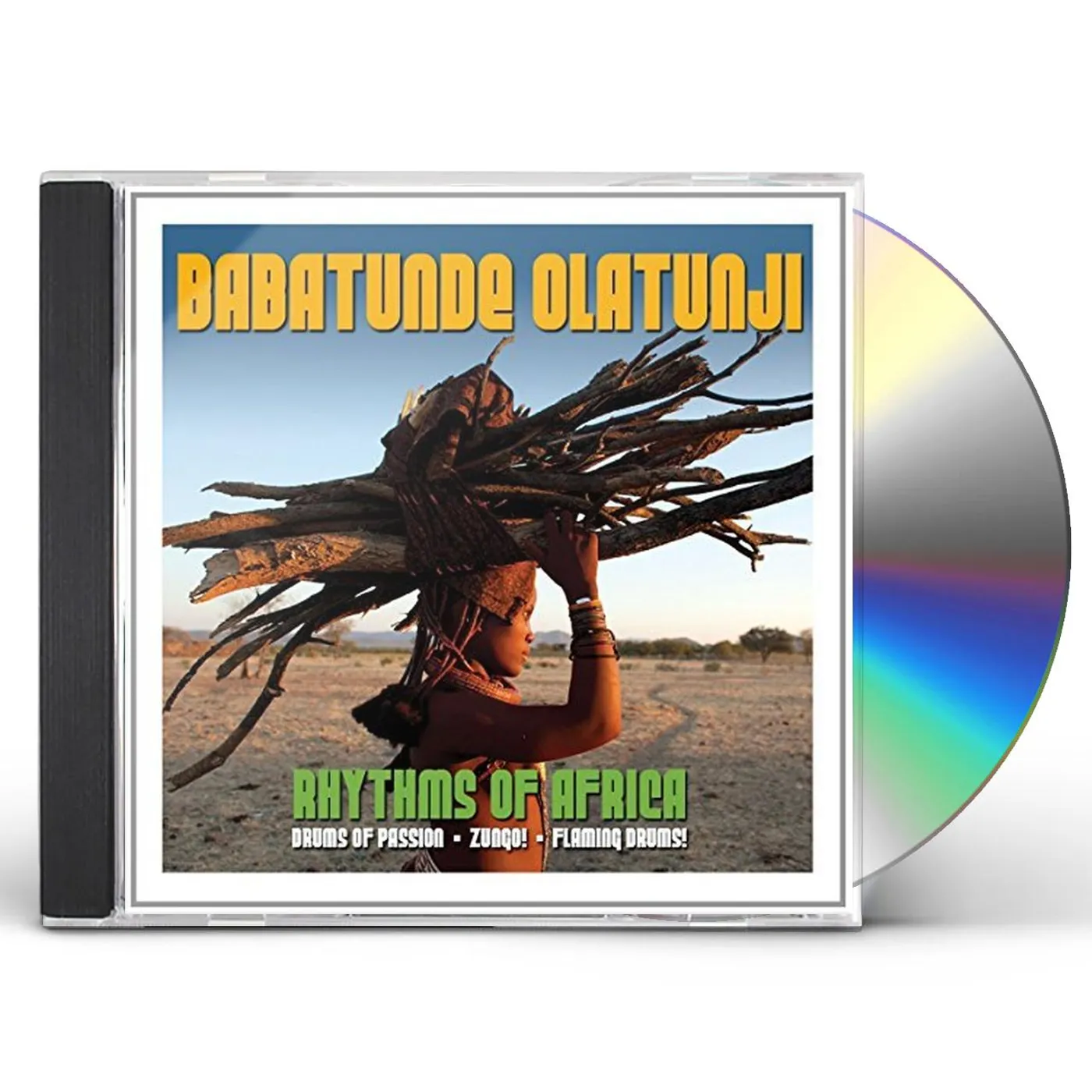 Olatunji RHYTHMS OF AFRICA CD