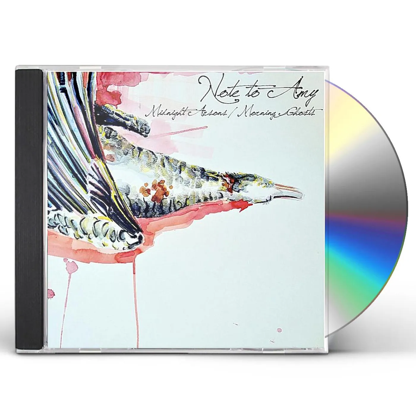 Note to Amy MIDNIGHT ARSONS / MORNING GHOSTS CD