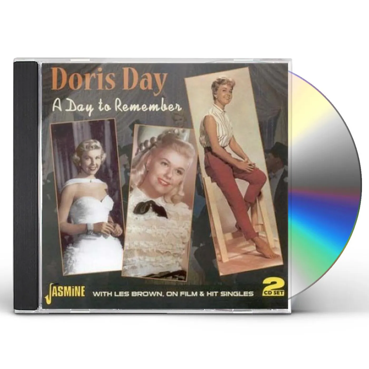 Doris Day DAY TO REMEMBER WITH LES BROWN ON FILM & HIT CD