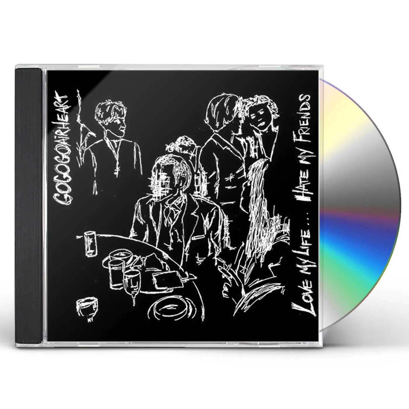 GoGoGo Airheart LOVE MY LIFE HATE MY FRIENDS CD