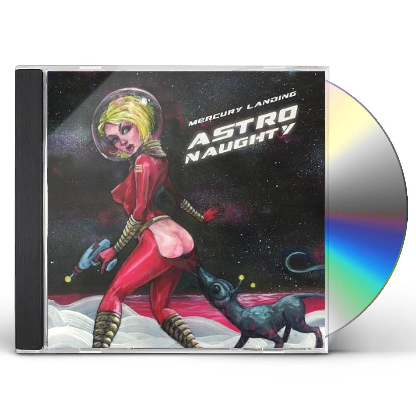 Mercury Landing ASTRONAUGHTY CD