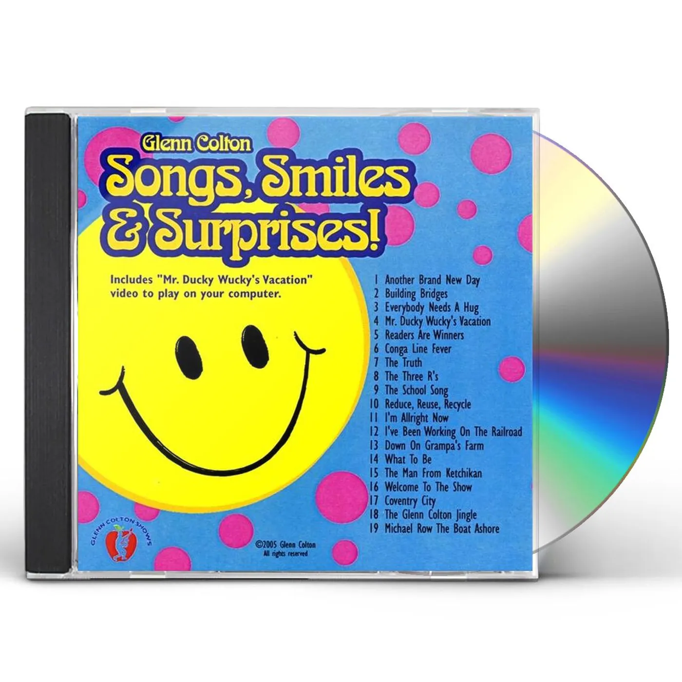 Glenn Colton SONGS SMILES & SURPRISES CD