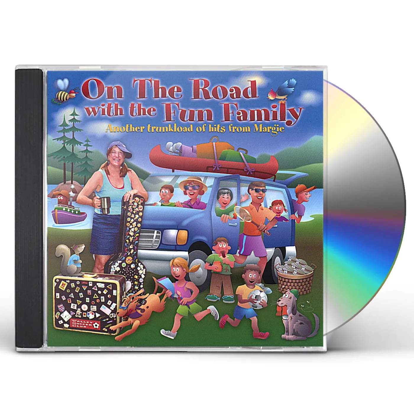 Margie ON THE ROAD WITH THE FUN FAMILY CD