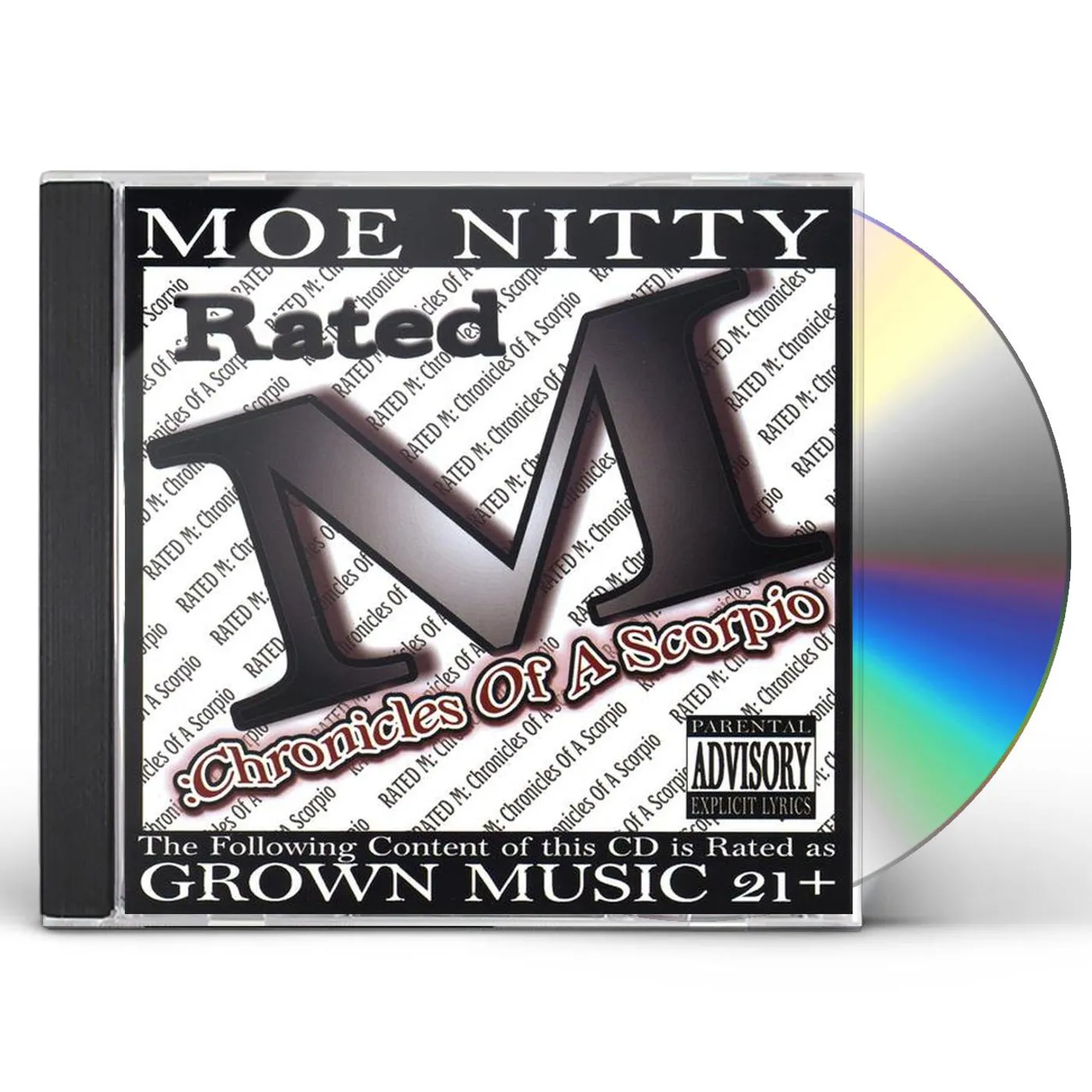 Moe Nitty RATED M: CHRONICLES OF A SCORPIO CD