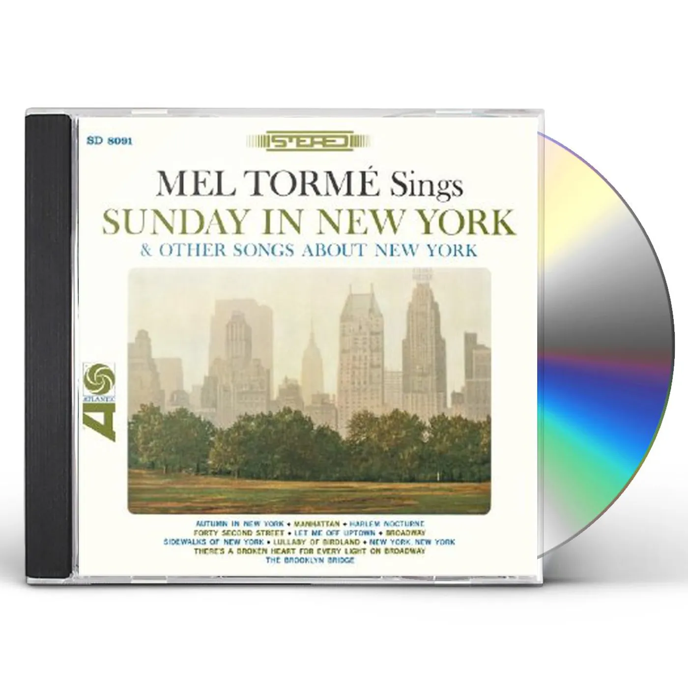 Mel Tormé SUNDAY IN NEW YORK & OTHER SONGS ABOUT NEW YORK CD