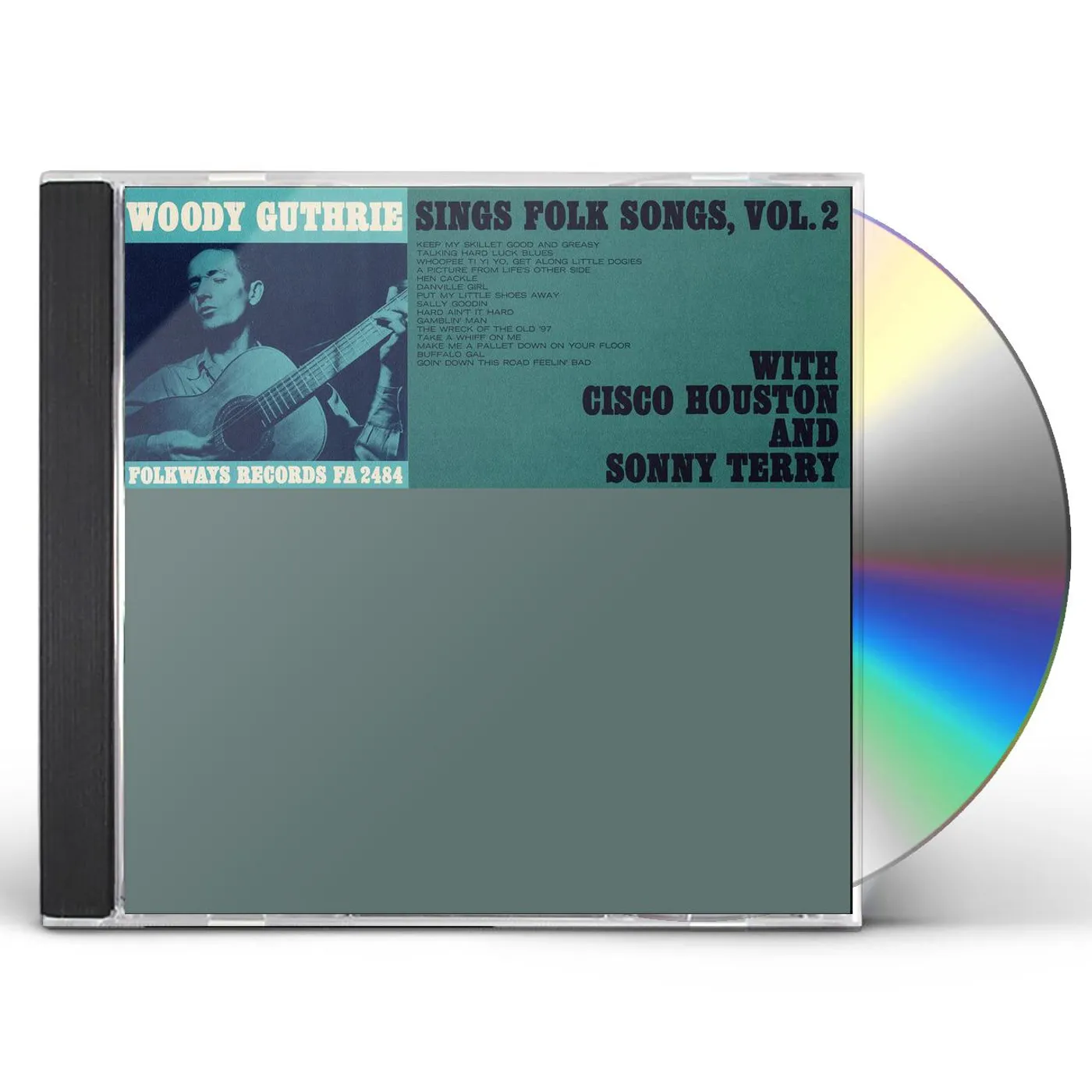 WOODY GUTHRIE SINGS FOLK SONGS VOL. 2 CD