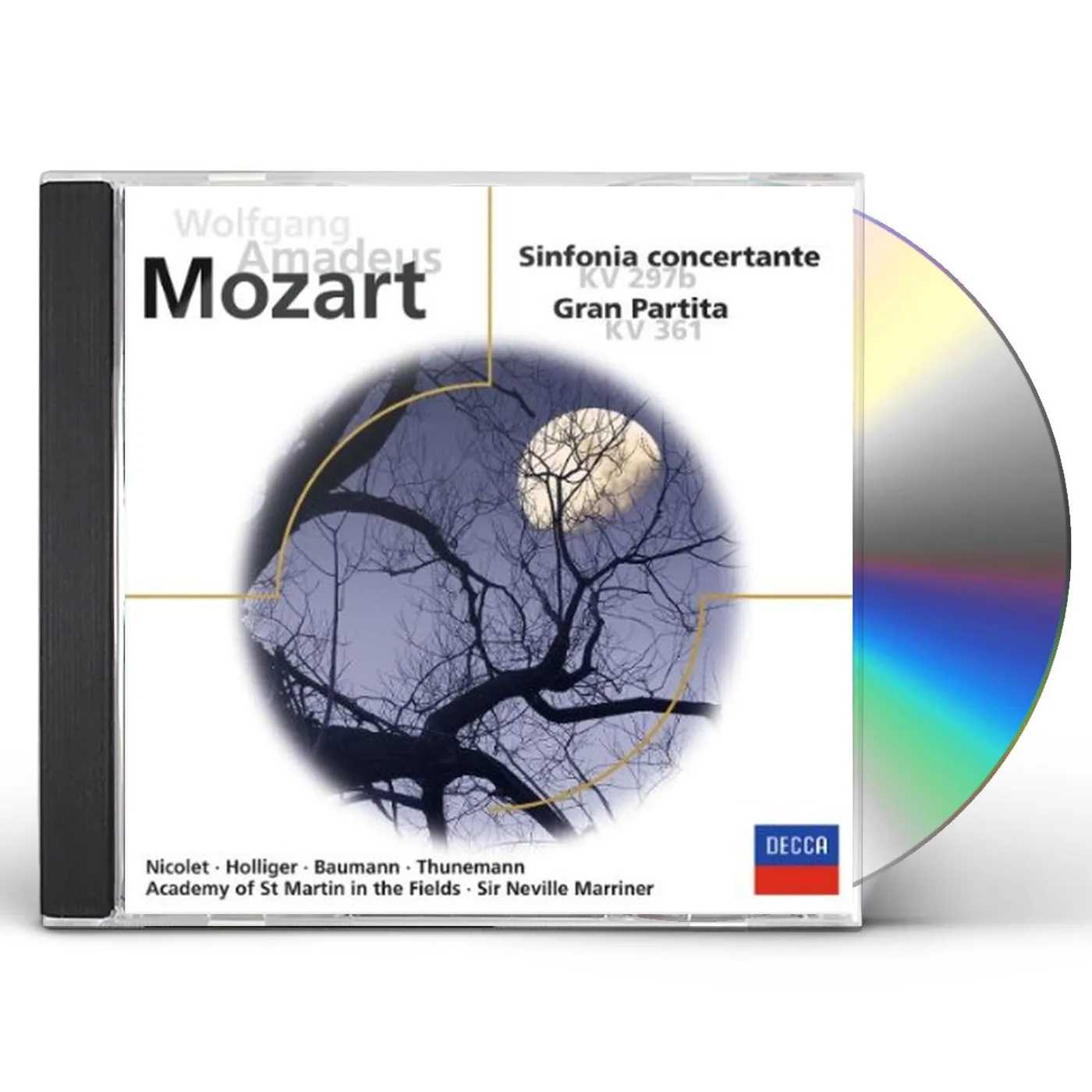 W.A. Mozart SINFONIA CONCERTANTE CD