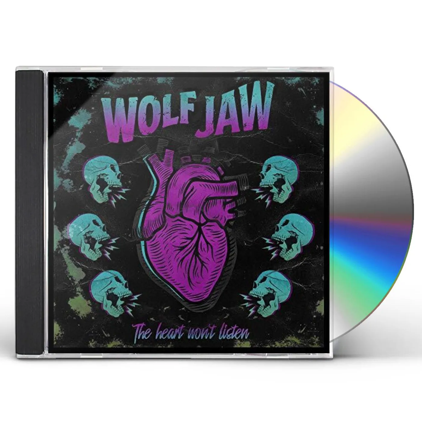Wolf Jaw Heart won't listen CD