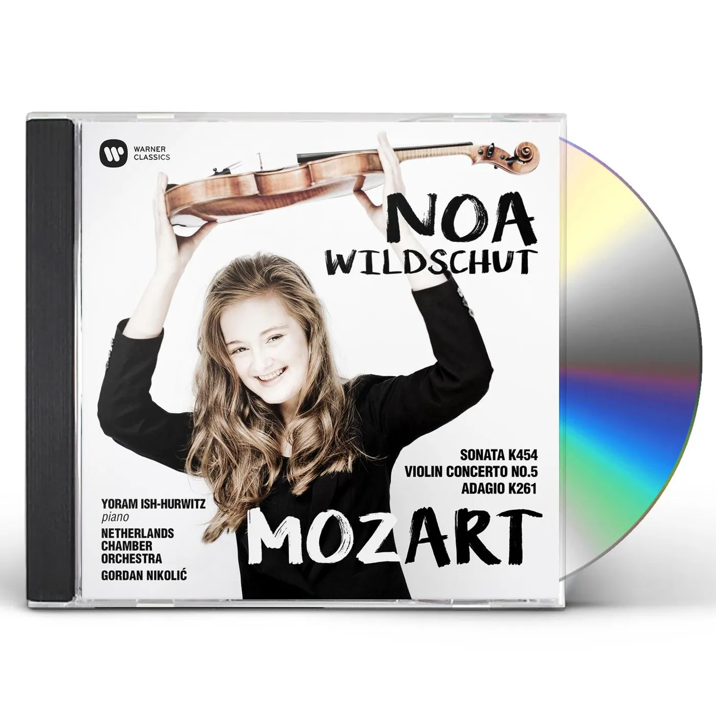 Noa Wildschut MOZART: SONATA 454 VIOLIN CONCERTO NO. 5 ADAGIO CD