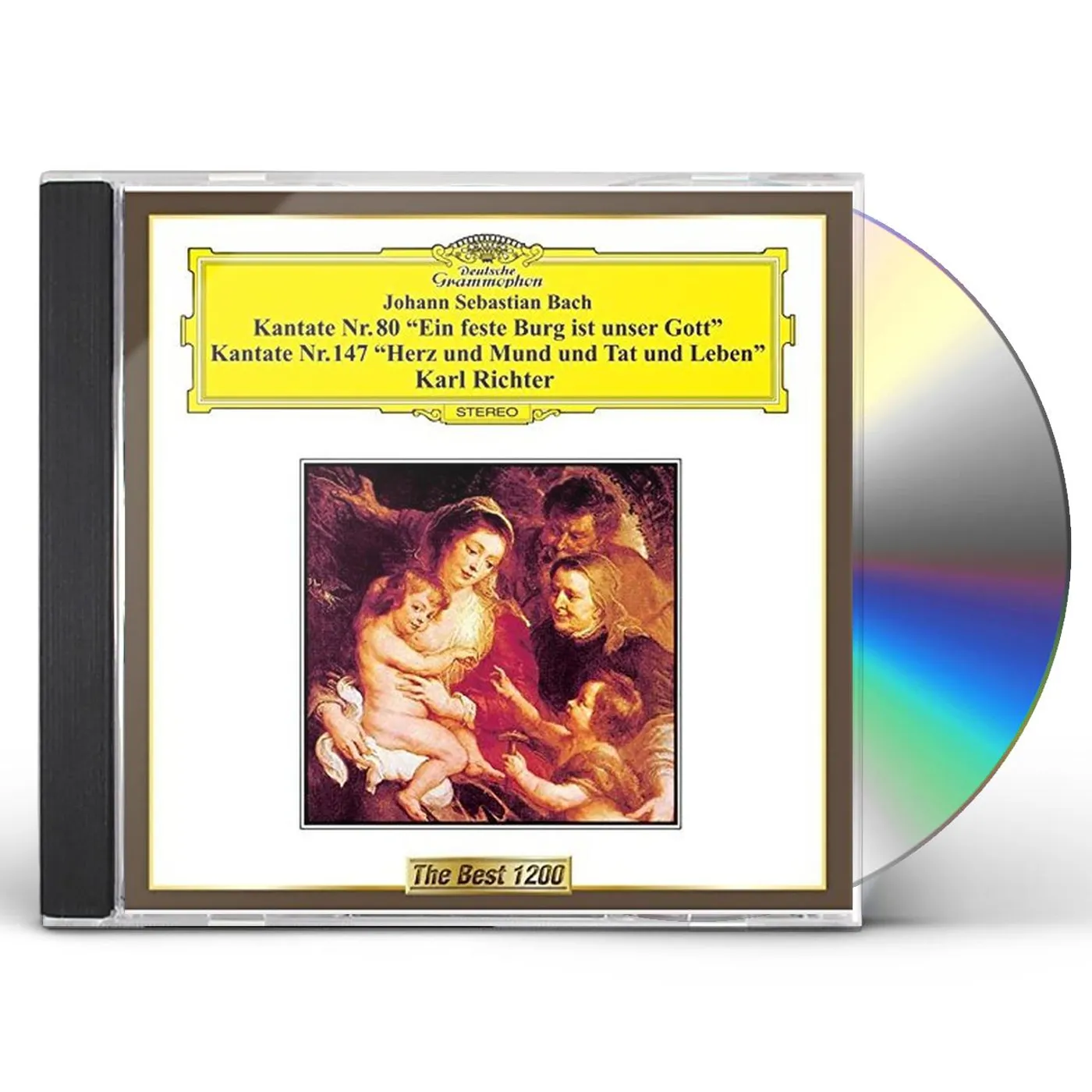 Karl Richter J. S. BACH: CANTATES NO. 80 & NO. 147 CD