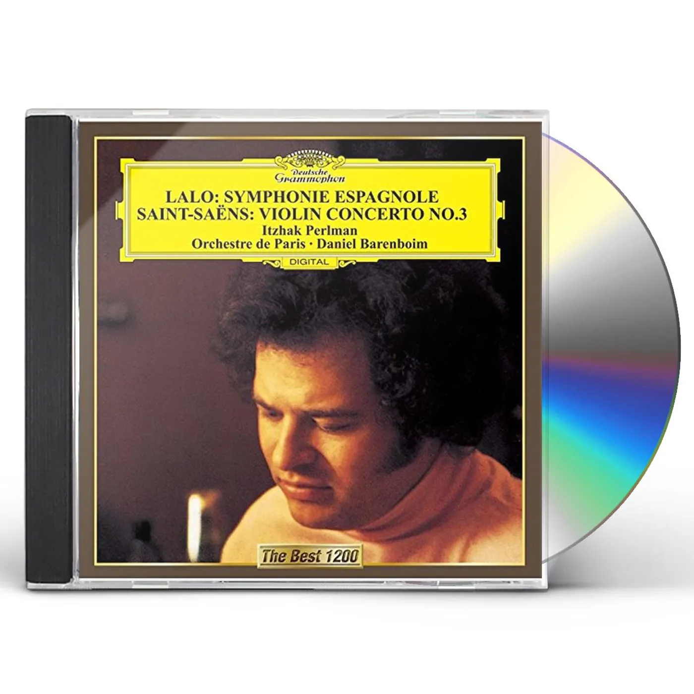 Itzhak Perlman LALO: SYMPHONIE ESPAGNOLE / SAENS: VIOLIN CONCERTO NO.3 CD