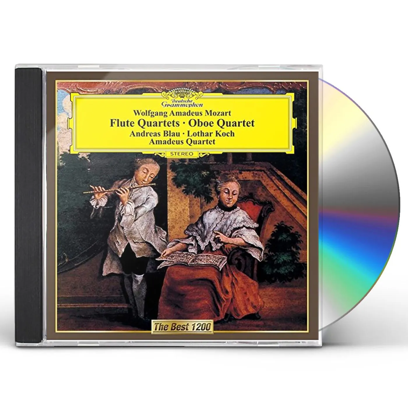 Amadeus Quartet MOZART: FLUTE QUARTET & OBOE QUARTET CD