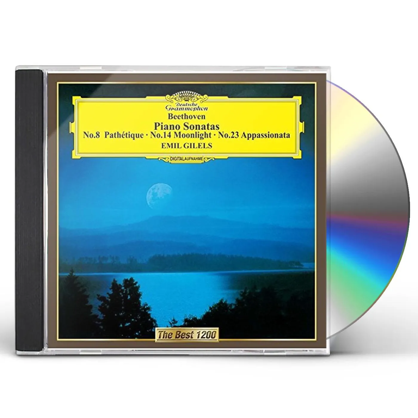 Emil Gilels BEETHOVEN: PIANO SONATAS PATHETIQ CD