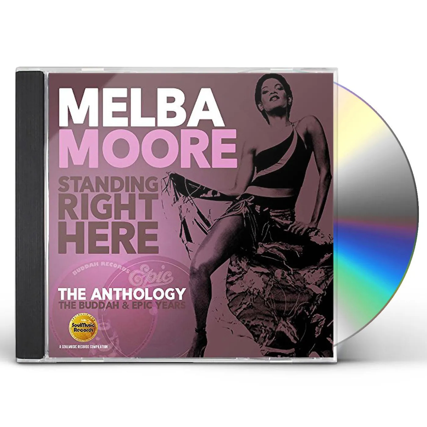Melba Moore STANDING RIGHT HERE: ANTHOLOGY - BUDDAH & EPIC CD