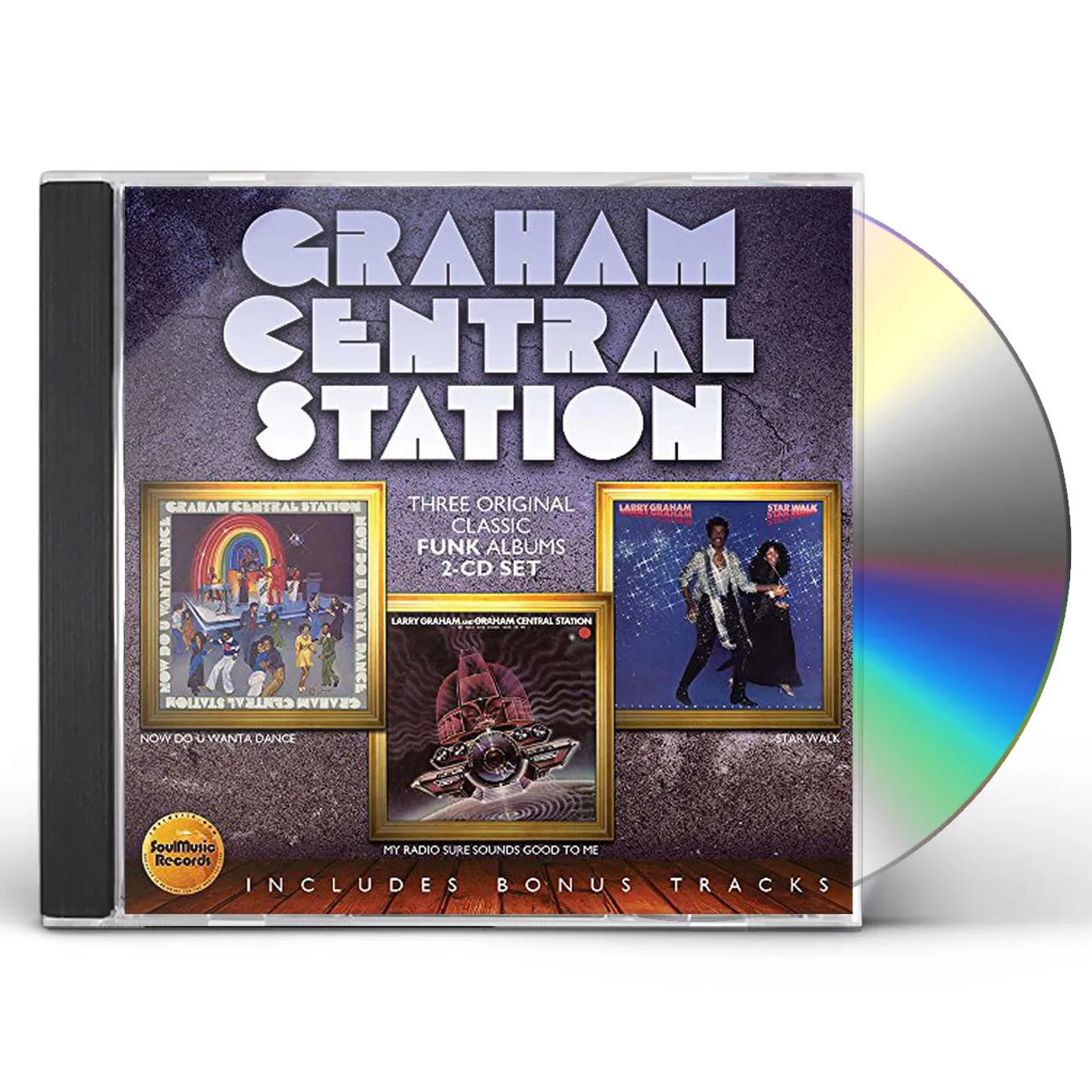 Graham Central Station NOW DO U WANTA DANCE / MY RADIO SURE SOUNDS GOOD CD
