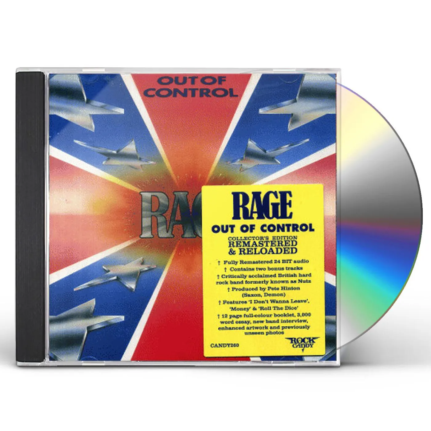 Rage OUT OF CONTROL CD