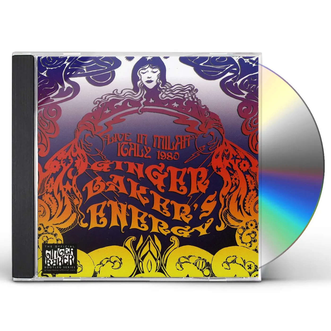 Ginger Baker LIVE IN MILAN ITALY 1980 CD