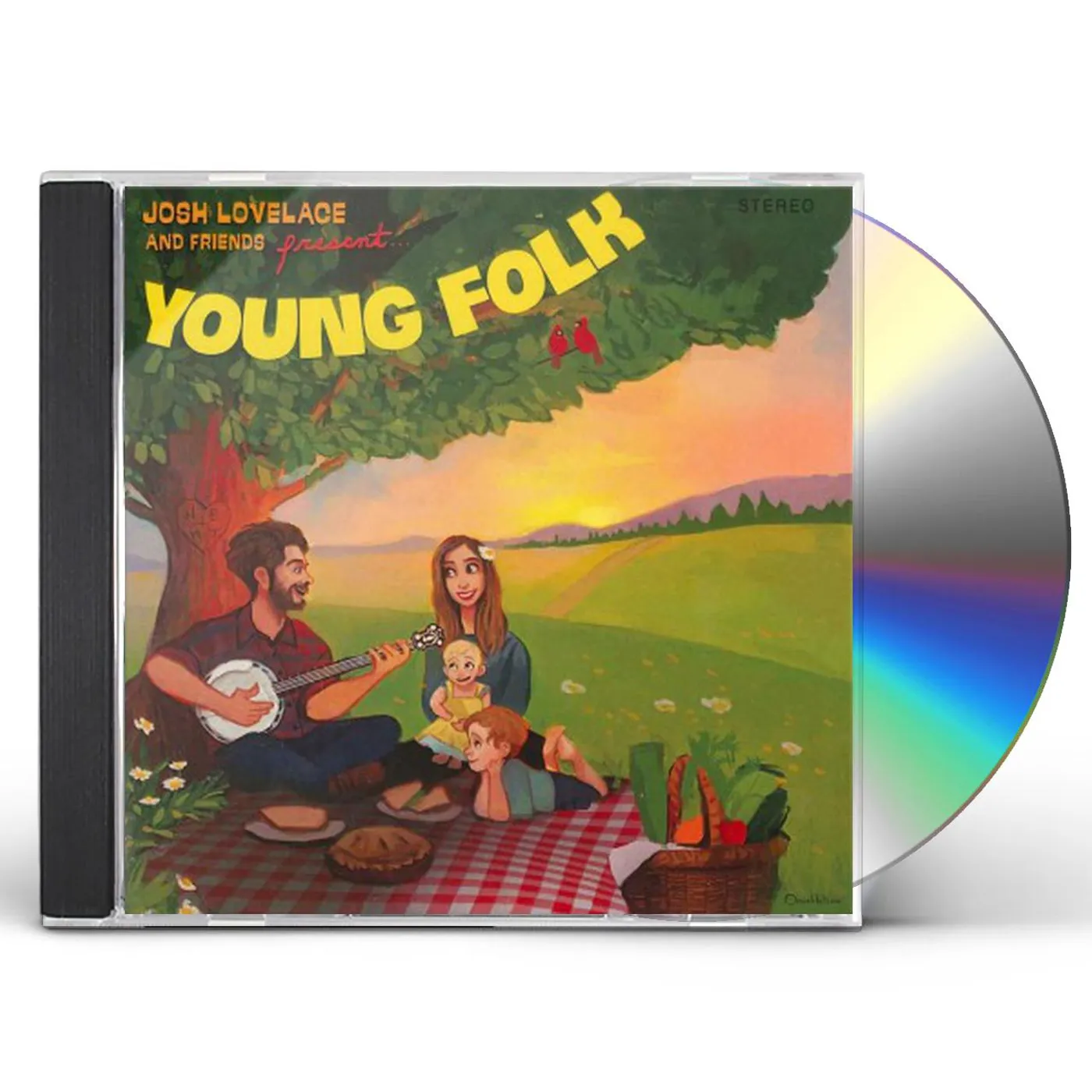 JOSH LOVELACE & FRIENDS PRESENT: YOUNG FOLK CD
