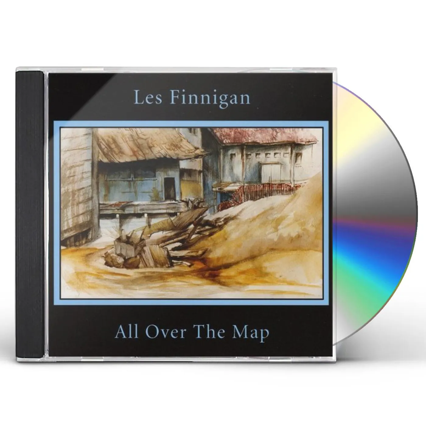 Les Finnigan ALL OVER THE MAP CD