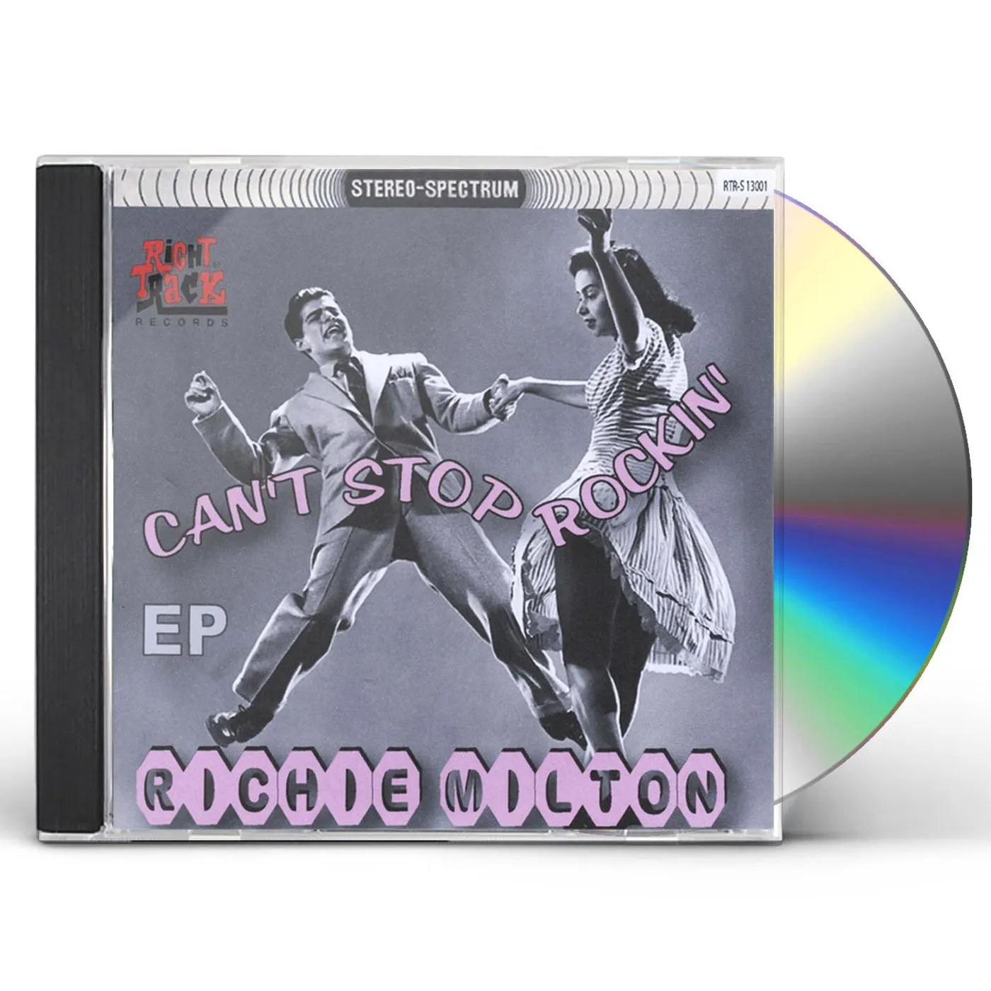 Richie Milton CANT STOP ROCKIN EP CD