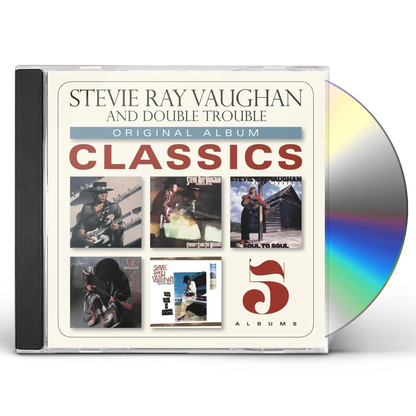 Stevie Ray Vaughan ORIGINAL ALBUM CLASSICS CD