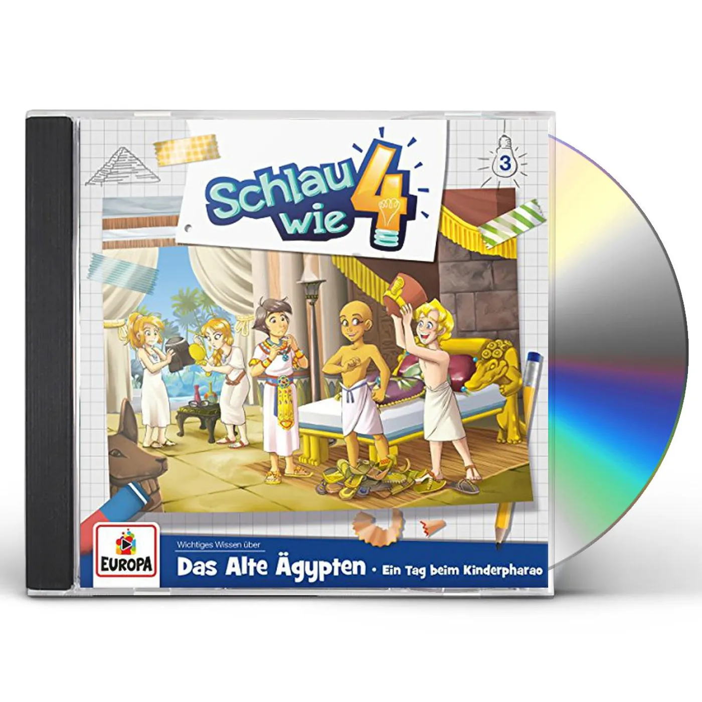 Schlau wie Vier 003/DAS ALTE AGYPTEN: EIN TAG BEIM KINDE CD