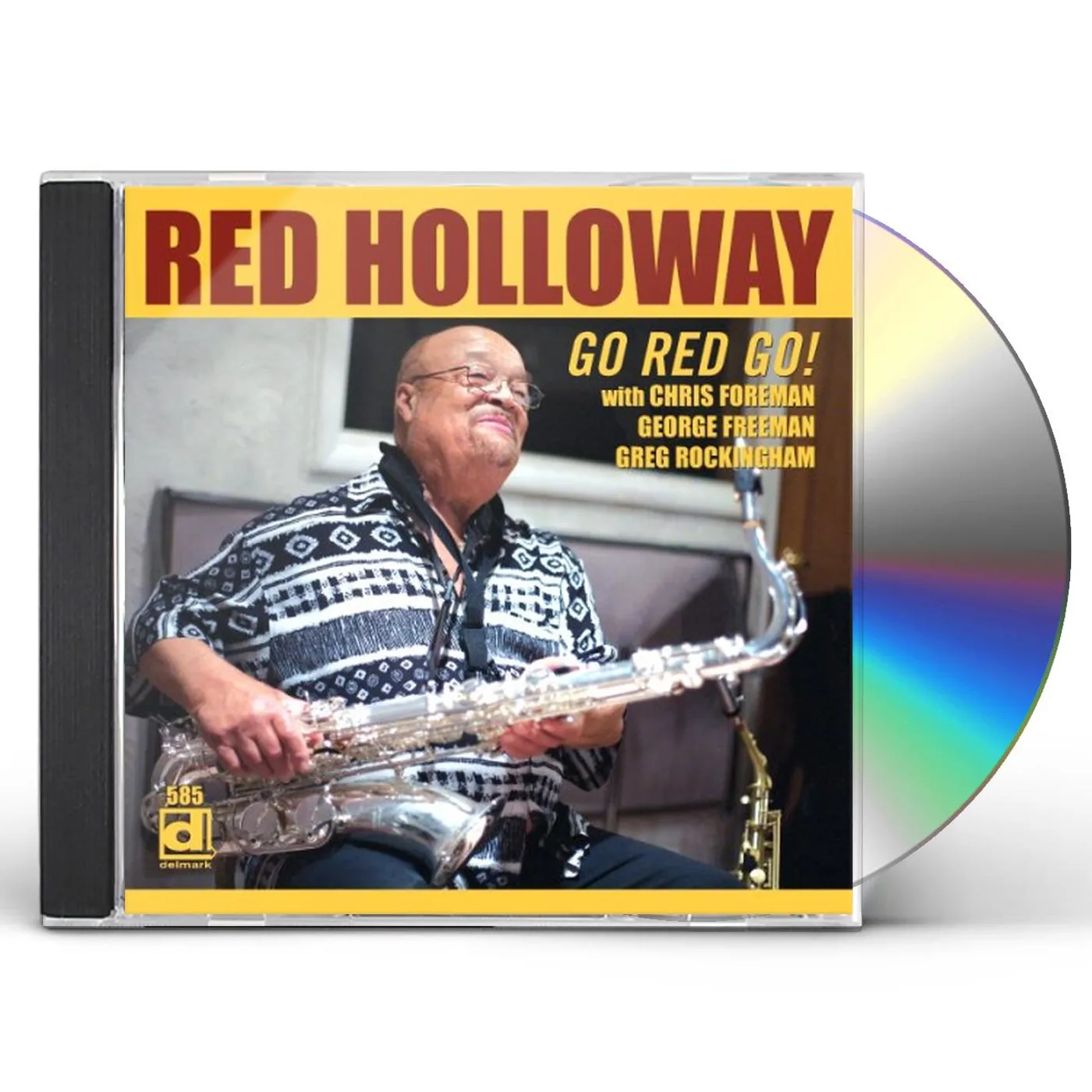 Red Holloway GO RED GO CD