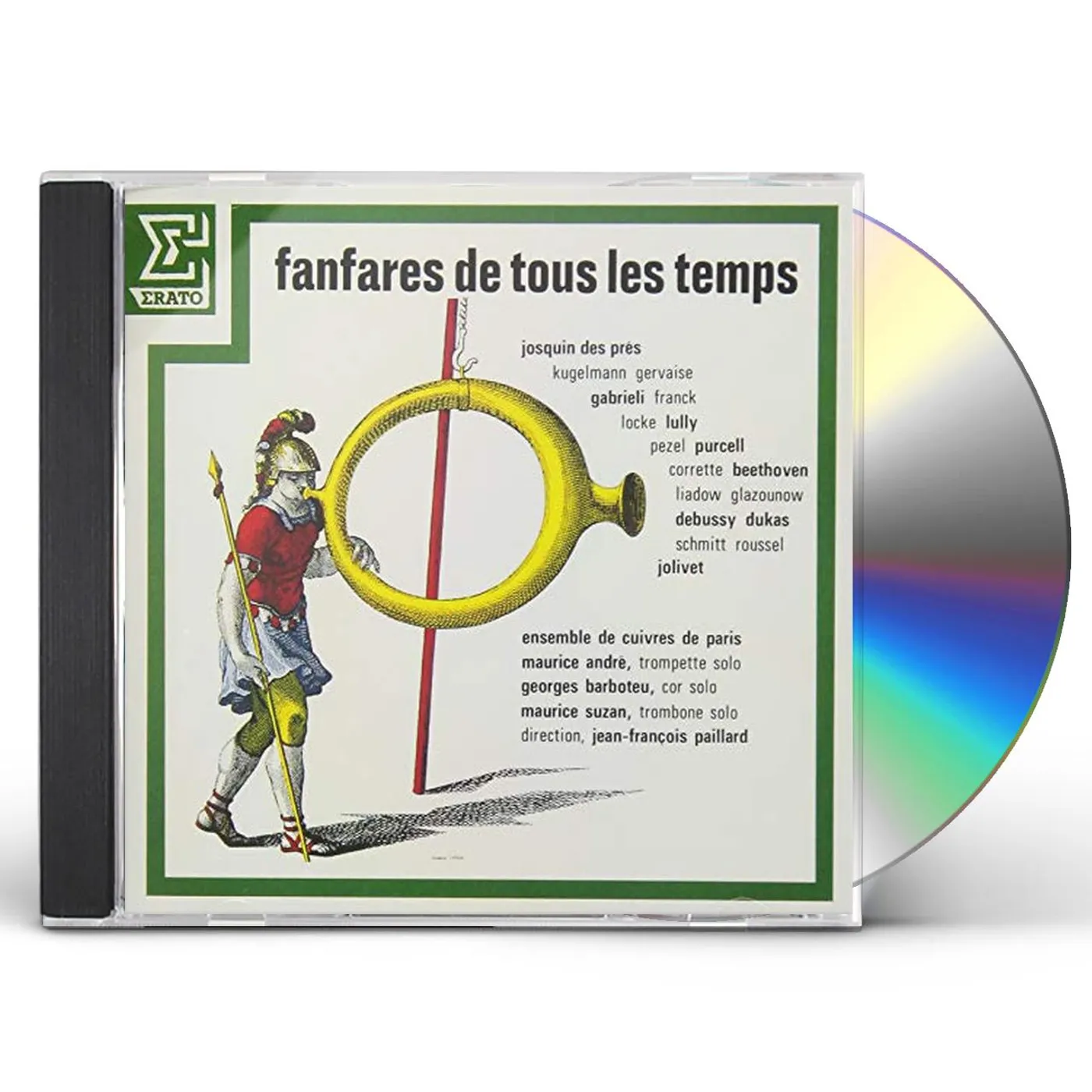 Jean-Francois Paillard FANFARES DE TOUS LES TEMPS CD