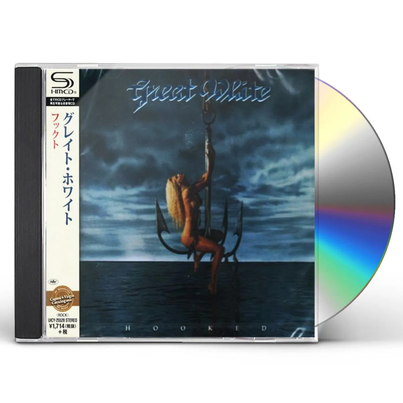 Great White HOOKED CD