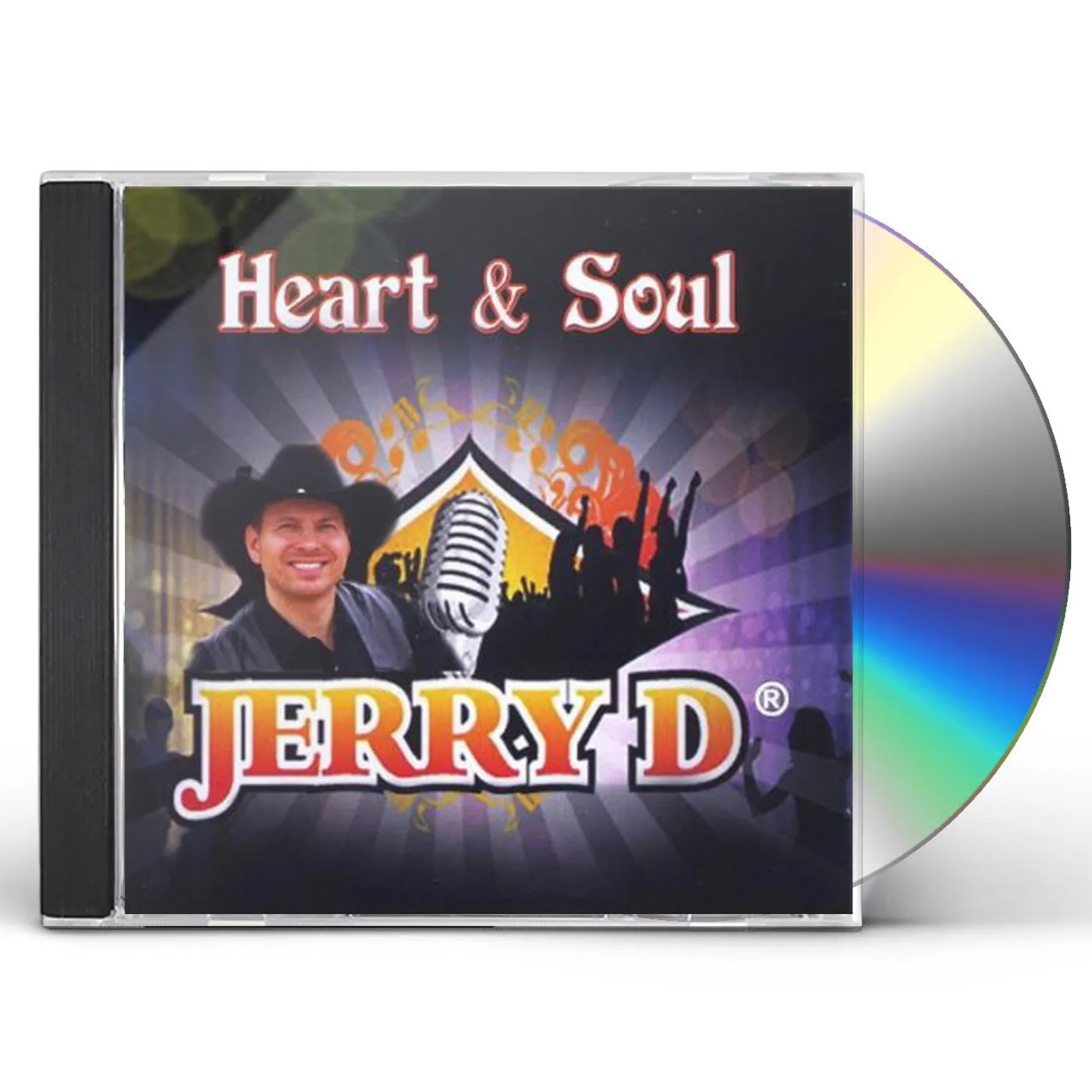 Jerry D HEART & SOUL CD