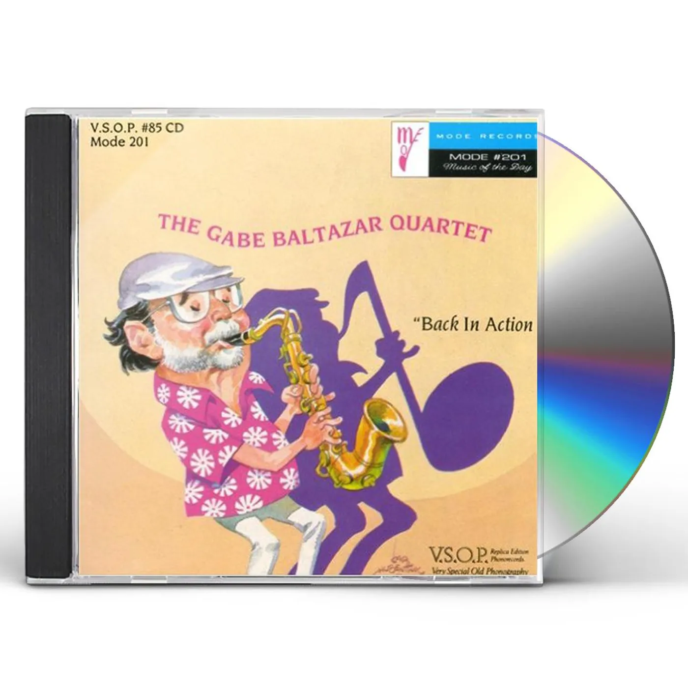 Gabe Baltazar BACK IN ACTION CD