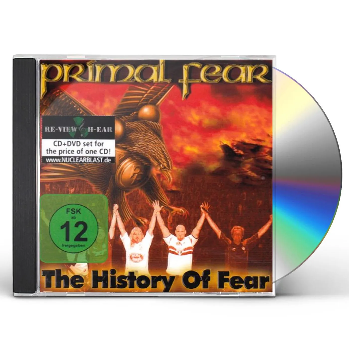 Primal Fear HISTORY OF FEAR CD