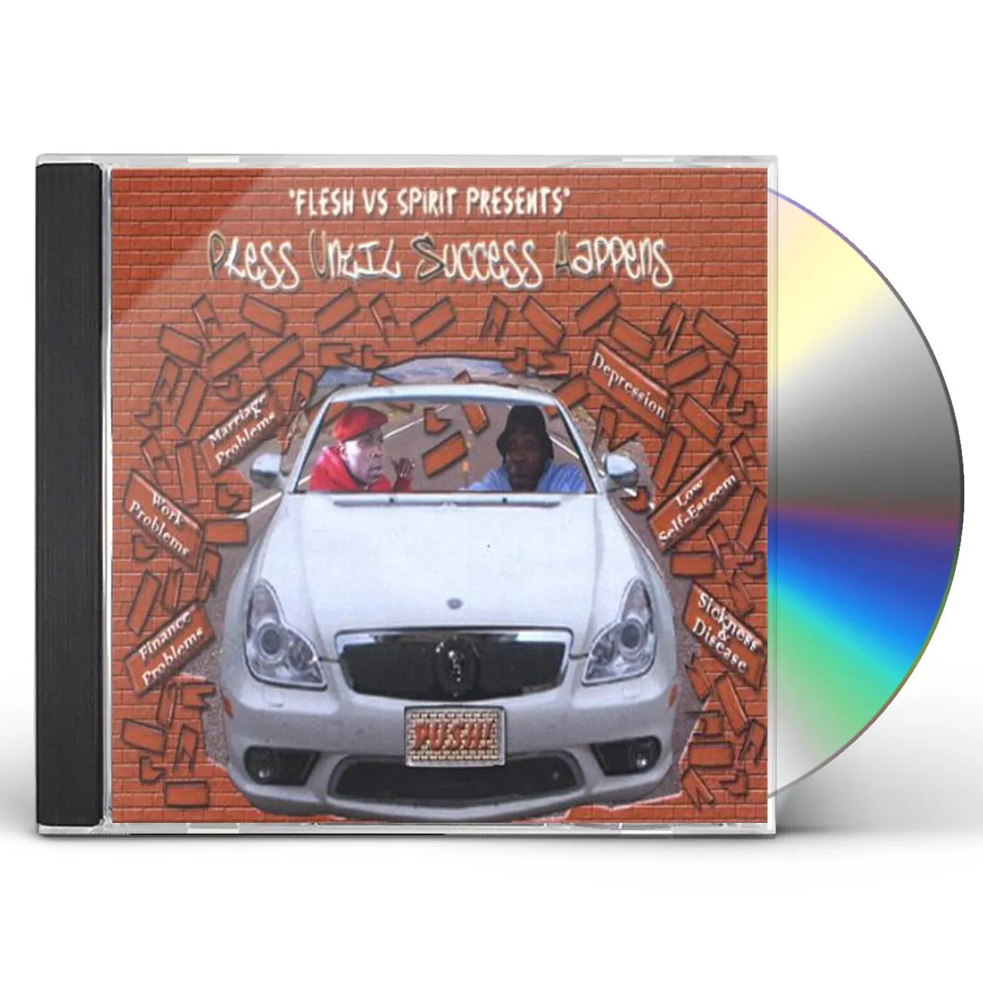 Flesh Vs. Spirit PUSH (PRESS UNTIL SUCCESS HAPPENS)-THE ALBUM CD