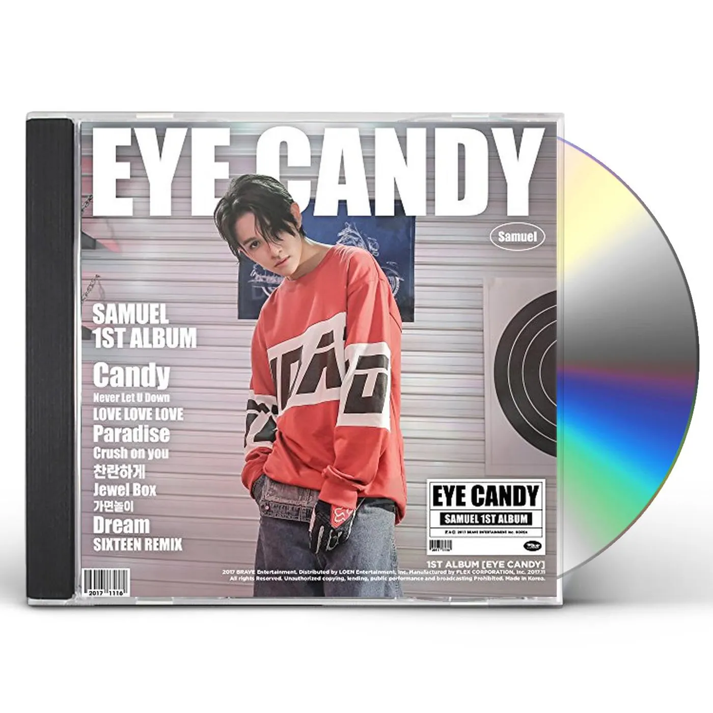 Samuel EYE CANDY CD