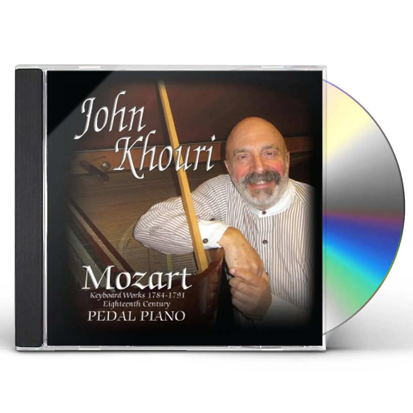 JOHN KHOURI PLAYS MOZART ON THE PEDAL PIANO CD