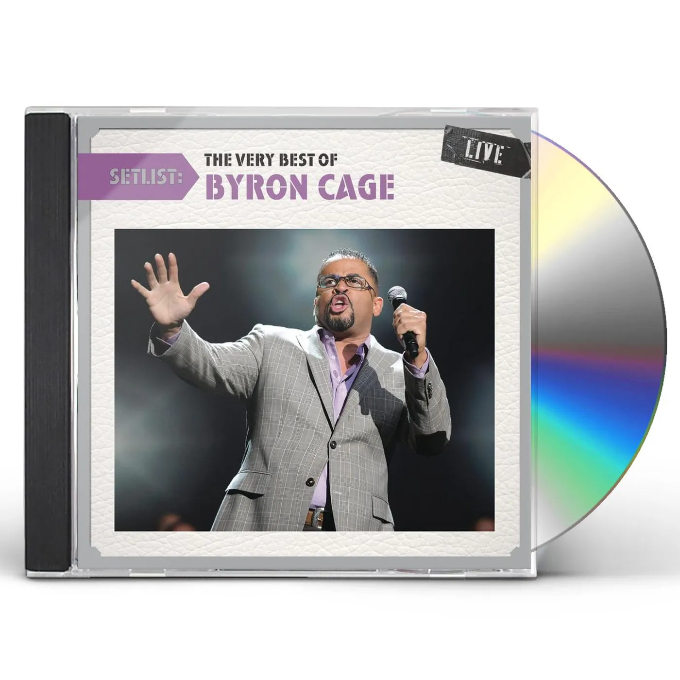 SETLIST: THE VERY BEST OF BYRON CAGE LIVE CD