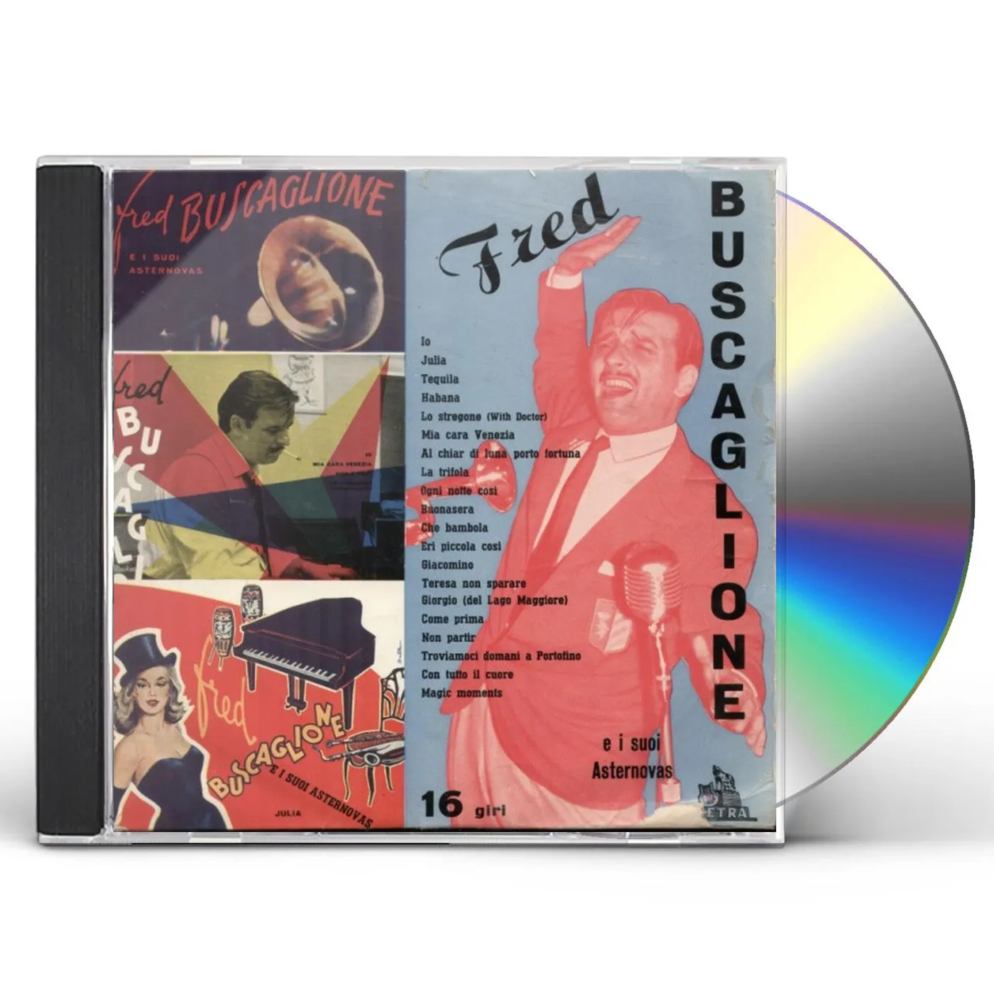 FRED BUSCAGLIONE E I SUOI ASTERNOVAS CD