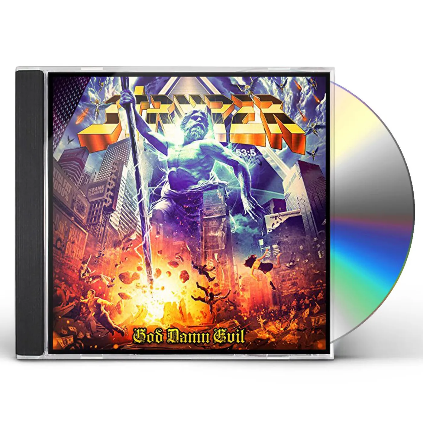 Stryper GOD DAMN EVIL CD