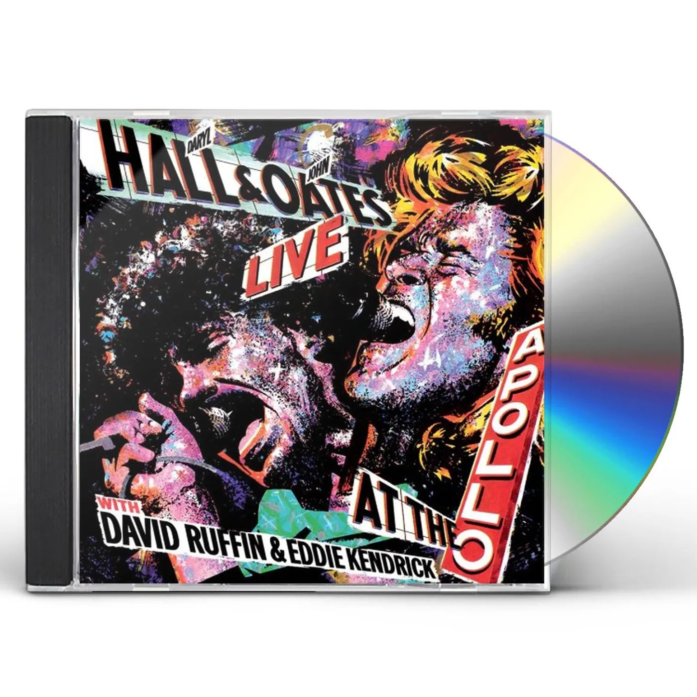 Daryl Hall & John Oates LIVE AT THE APOLLO WITH DAVID RUFFIN & EDDIE KENDR CD