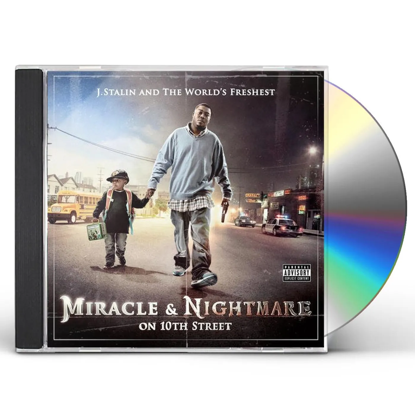J. Stalin & The Worlds Freshest NIGHTMARE & MIRACLE ON 10TH STREET CD