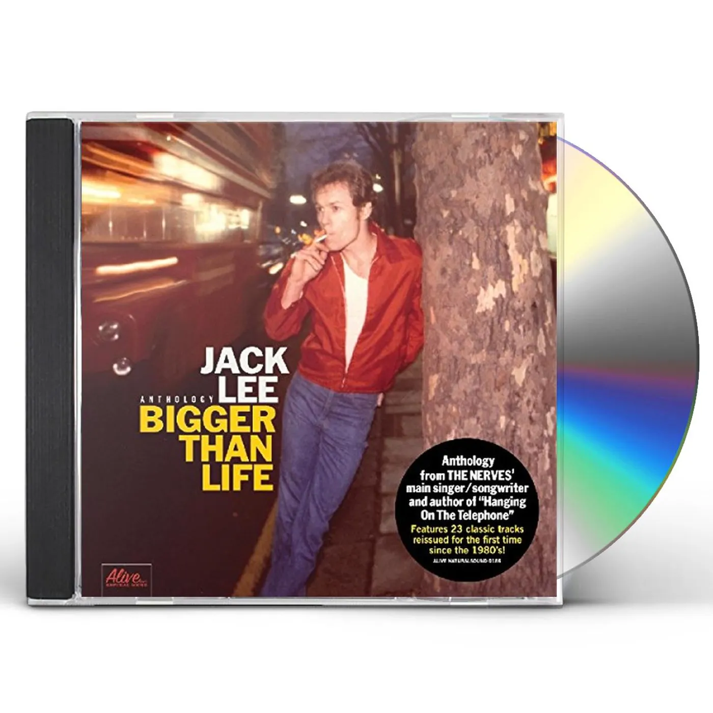 Jack Lee BIGGER THAN LIFE CD