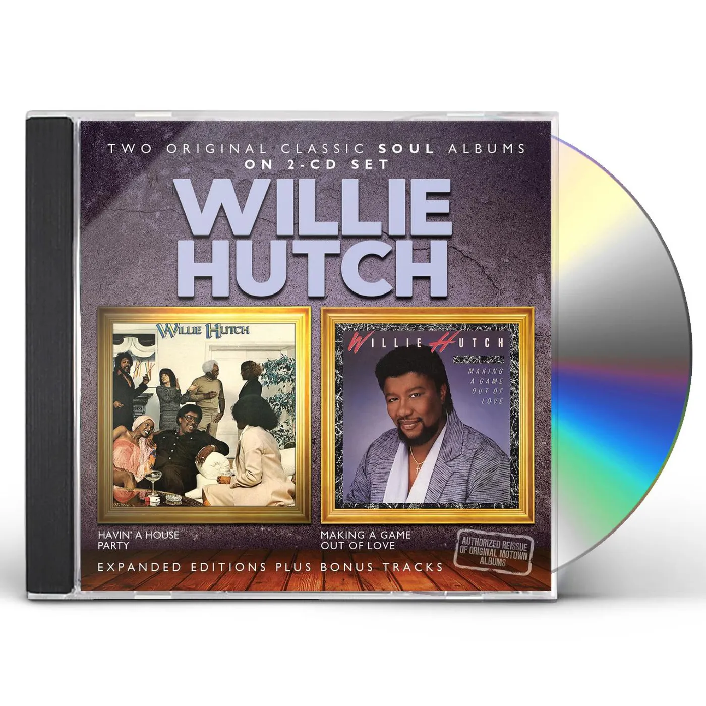 Willie Hutch HAVIN A HOUSE PARTY / MAKING A GAME OUT OF LOVE CD