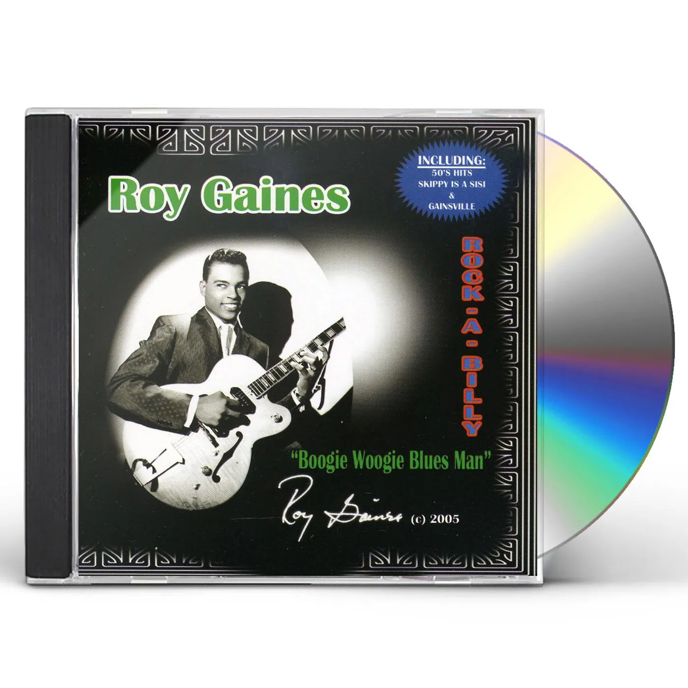 Roy Gaines ROCK-A-BILLY: BOOGIE WOOGIE BLUES MAN CD