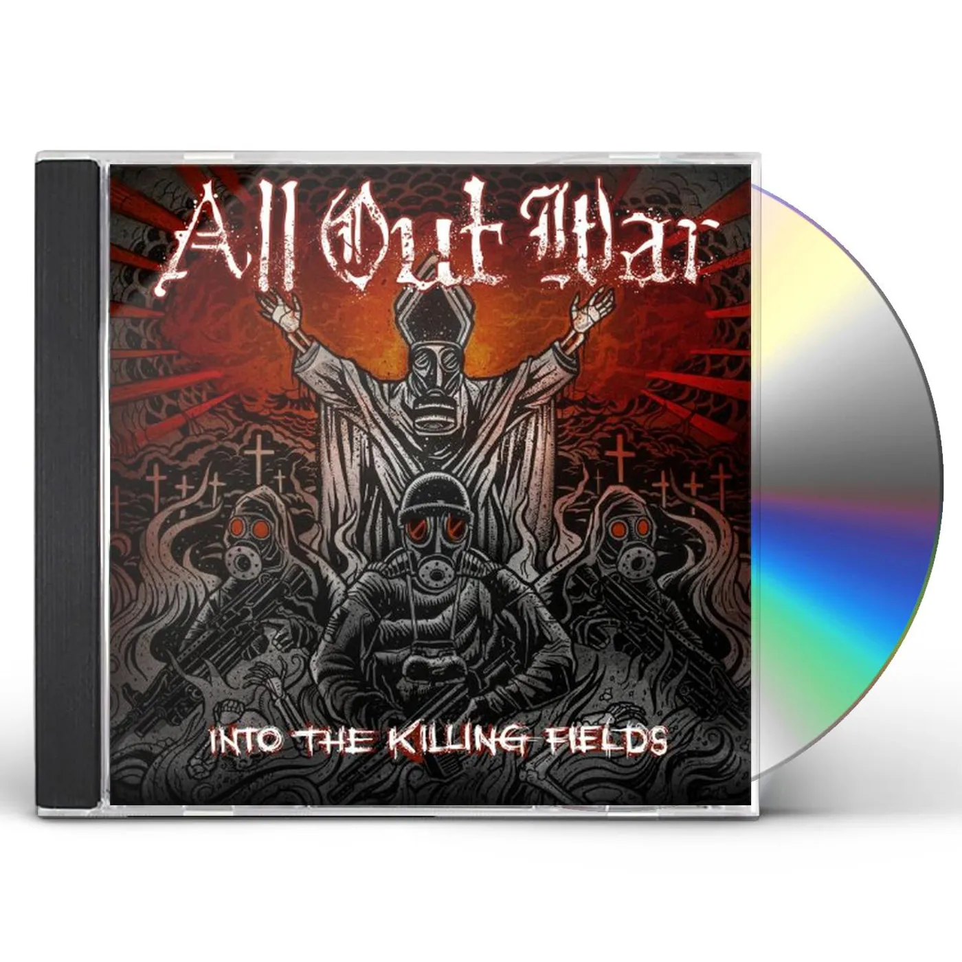 All Out War INTO THE KILLING FIELDS CD